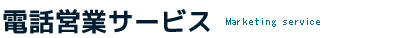 電話営業サービス